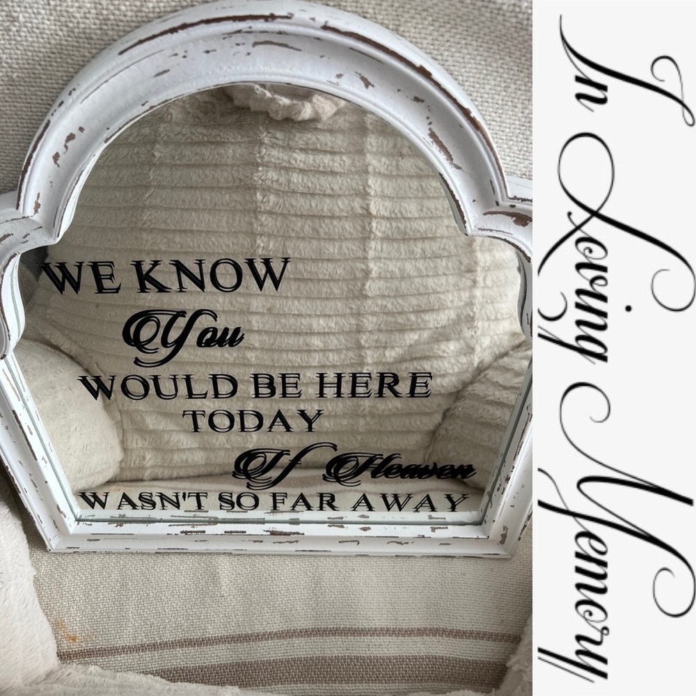 Brand New | Wedding Sign | In Memory |